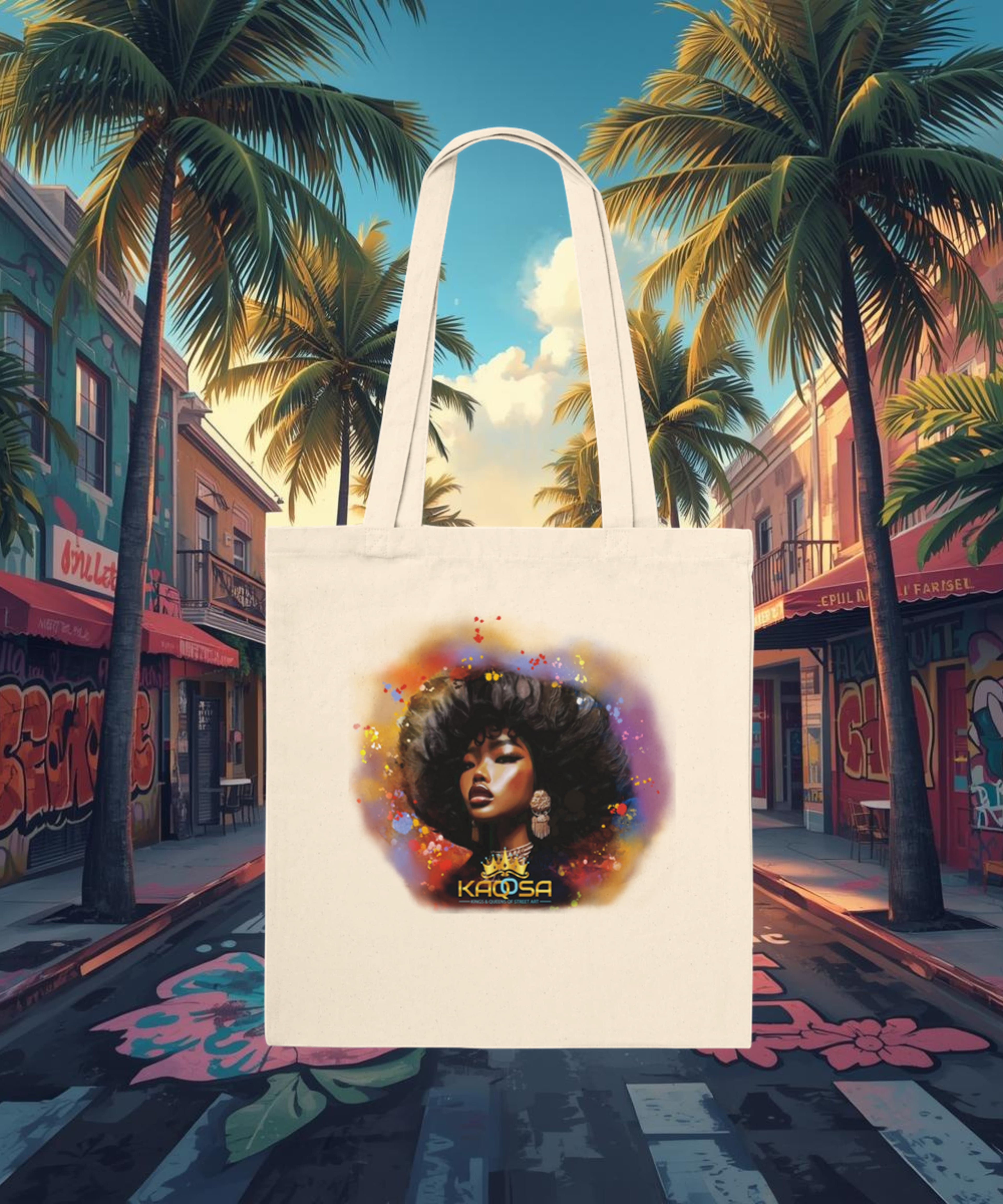 AfroGirl Tote Bag